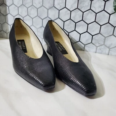 Stuart Weitzman Vistalo Black Block Heel Size 5B NIB - Image 1 of 4