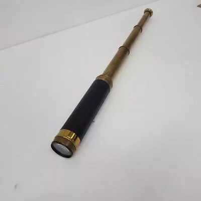 VTG  Brass Antique Pirated Nautical Handheld Telescope • 16.86$