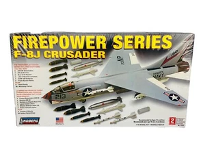 Lindberg 72523 Model Kit - F-8J Crusader Fighter Jet 1/48 - Factory Sealed - Picture 1 of 4