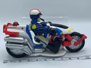 2002 Marvel Legends Captain America Actionfigur und Big Wheel Motorrad - Bild 1 von 5