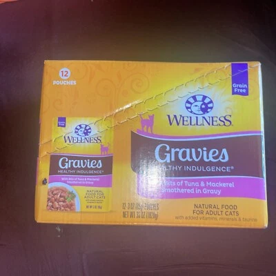 Graves Wellness Healthy Indulgence sin granos con atún y caballa 3 oz 12 quilates Foto 1 de 4