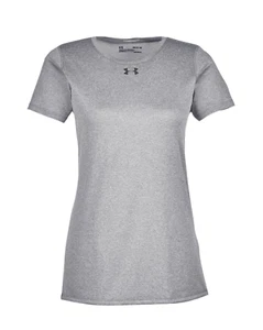 Under Armour Women's UA Locker Tee T-Shirt Gray 1305510 - Picture 1 of 1