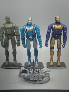 GI Joe Lot of 3 Night Creeper Spy Troops Valor vs Venom - Picture 1 of 8