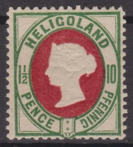 == AD HELGOLAND Mi. 14a postfrisch **, Kat. 130€ == - Picture 1 of 2