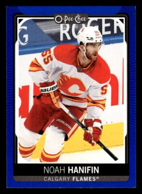 Noah Hanifin 2021-22 O-Pee-Chee Blue Border #335 - Image 1 of 2
