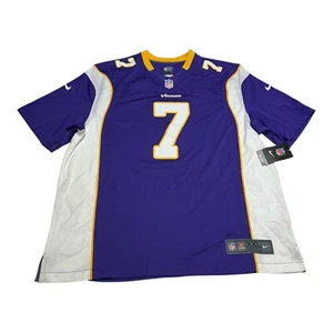 Nike Christian Ponder Jersey Mens XXL Purple Minnesota Vikings NFL Football NWT - Picture 1 of 7
