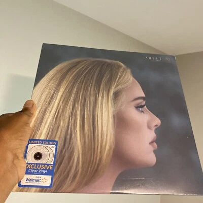 ADELE 30 WAL-MART EXCLUSIVE LIMITED EDITION CLEAR VINYL 2021 LP BRAND NEW - Image 1 of 2