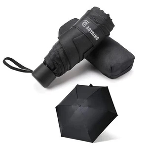 Compact Travel Umbrella with Case Sun&Rain Lightweight Small and Compact Suit... - Picture 1 of 6