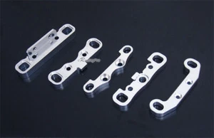 Aleación brazo superior + inferior ajuste a granel Kyosho Inferno MP9 plata - Imagen 1 de 1