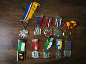 Lot Antique Medals Shooting Paul Kramer Huguenin le Locle - Picture 1 of 12