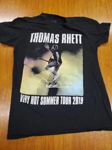 Thomas Rhett Very Hot Summer Tour 2019 Concert T-Shirt Black Medium M - Picture 1 of 8