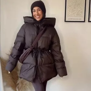 H&M : Oversized Drawstring-Waist Puffer Jacket : 1228976003 : ALL SIZES - Picture 1 of 4