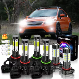 For Chrysler Sebring 2010 6X LED Faro Alto/Bajo + Bombillas antiniebla - Picture 1 of 23