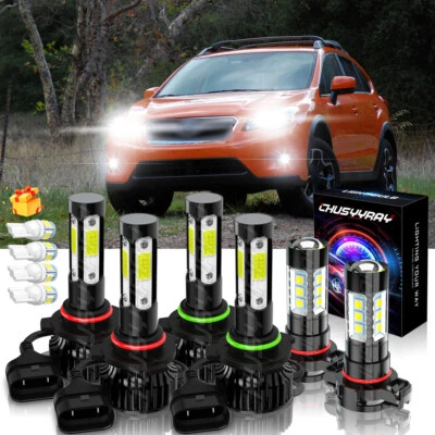 Faros antiniebla de haz alto/bajo LED para Chrysler Sebring 2010 6X Foto 1 de 4