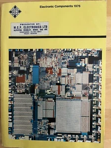 TELEFUNKEN ELECTRONIC COMPONENTS KATALOG 1976 RARE VINTAGE - Bild 1 von 1