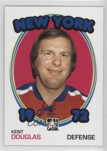 2009-10 ITG 1972 The Year in Hockey Blank Back Kent Douglas #142
