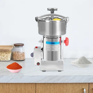 Electric Grain Mill Grinder Commercial Grinders Dry Grain Mill Grinder 1500g - Picture 1 of 15