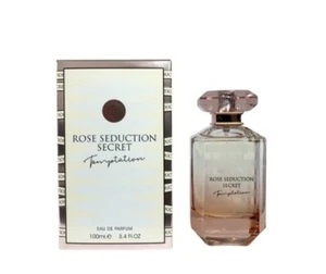 Rose Seduction Secret Temptation Eau De Parfum By Fragrance World 100 ml Woman - Picture 1 of 12