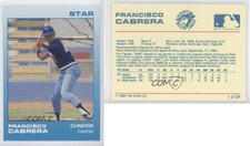 1988 Star Dunedin Blue Jays Francisco Cabrera #1