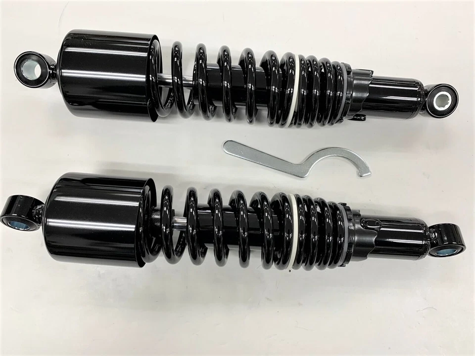 Черные амортизаторы с двойной пружиной Kawasaki ZG1200 Voyager 13,25 дюйма - Изображение 1 из 1