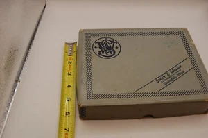Vintage super rare Smith & Wesson Box Great condition Gray Not Returnable - Picture 1 of 16