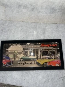 Snap On Tools Clock "It's Classic" Vintage Wall Clock Classic Cars - Picture 1 of 2