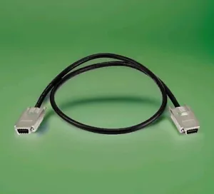 1M External SAS 34pin SFF-8470 Male to Male Data Cable w/ Thumbscrews 28AWG - Picture 1 of 3