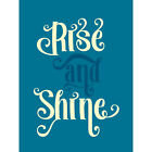 Blue Rise And Shine Large Canvas Wall Art Print