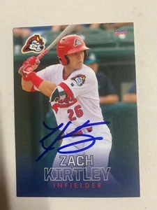 Zach Kirtley 2018 signierte Peoria Chiefs Teamkarte - Bild 1 von 1