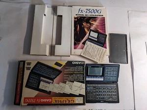 casio fx 7500g calculatrice pocket programmable computer - Afbeelding 1 van 3