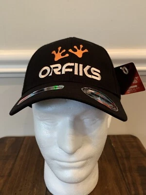 Golf Hat Cap Adjustable Strap Antigua Perfect Fit Desert Cool ORFIKS Orange NWT - Image 1 of 4