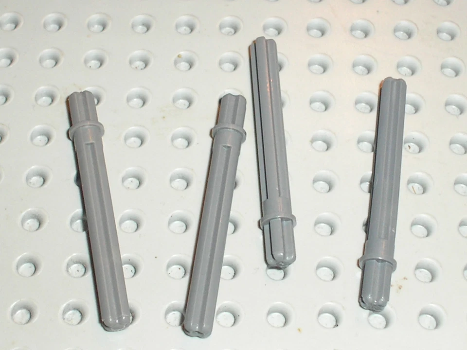 4 x LEGO technic DkStone Technic Axle 5.5 with Stop 32209 / 8421 10143 7706 8108 - Image 1 of 1