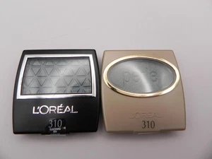 2x L'oreal Wear Infinite Studio Secrets Eyeshadow #310 GLISTENING SEA .1oz/2.8g - Picture 1 of 2