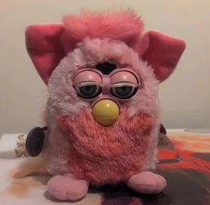 FURBY OG 1999 Pink Flamingo Model 70-800 Tiger Electronics giocattolo interattivo RARO - Foto 1 di 7