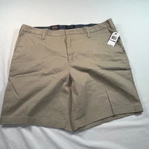 Pantaloncini Nautica Uomo Deck 38W Vestibilità Classica 8,5" Cuciture Vero Cachi Ancora Nuovi con etichette - Foto 1 di 9