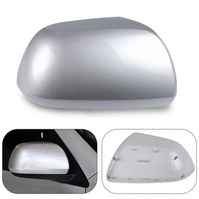 Cubierta de tapa de espejo retrovisor de pasajero derecho plateada para Toyota Highlander 2010 2008-13 Foto 1 de 4