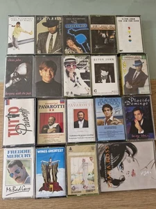 music Cassettes Bundle Tapes 80s 90s Joblot Bundle - Foto 1 di 6