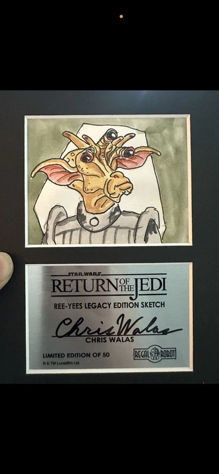 Boceto Regal Robot Ree yees Maquette Legacy Edition 1/50 Edición Limitada Foto 1 de 1