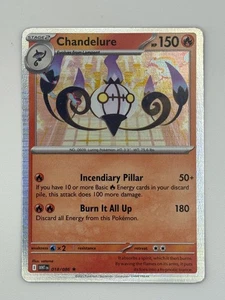 Chandelure 018/086 Holo White Flare - Picture 1 of 1