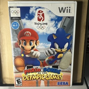 Mario and Sonic at The Olympic Games (Nintendo Wii, 2007) Complete with Manual - Picture 1 of 3