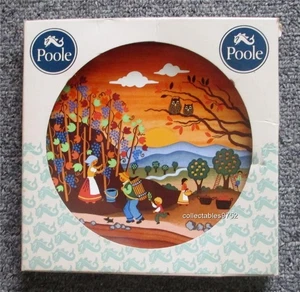 Poole Pottery Transfer Plate, 423 Autumn I - Picture 1 of 1