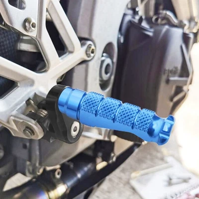 Blue R-FIGHT Front 25mm Adjustable Foot Pegs For Yamaha Stryker Bullet Cowl 15 Foto 1 de 4