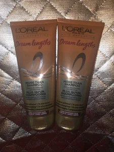 L'Oreal Paris Dream Lengths More Than Shampoo 6.7 Fl Oz Lot Of 2 - Picture 1 of 2