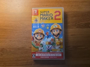 Super Mario Maker 2 Nintendo Switch Japan *plays In English* US SELLER - Picture 1 of 3