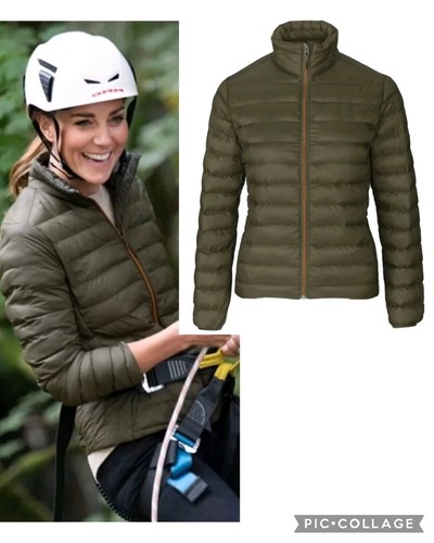 New Seeland Hawker Quilted Padded Jacket L UK 12 Usa 8 ASO Kate ...