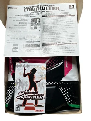 Playstation 2 DDR Dance Dance Revolution SuperNova Paquete con Alfombrilla en Caja Original Foto 1 de 4
