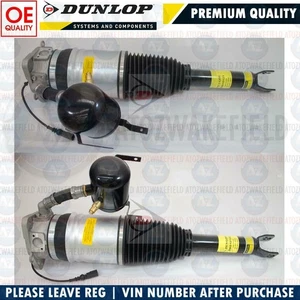FOR AUDI A8 (4E2,4E8) 2003-2010 REAR LEFT RIGHT AIR SUSPENSION SPRING STRUT PAIR - Picture 1 of 2