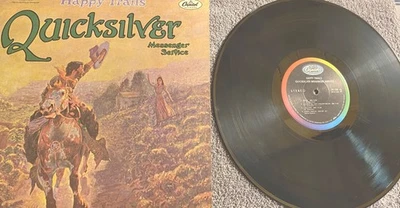 Quicksilver Messenger Service - HAPPY TRAILS- 33  lp vinyl record album - Image 1 of 2