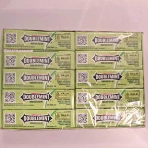 😋Wrigley's Doublemint 20 x 5 Streifen neu und frisch!😋 Verw.bis: 06.09.25 OVP - Bild 1 von 3