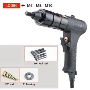 M6/M8/M10 LX-804 Druckluft Nietzangen Druckluft Zugsetzer Druckluft Nieten Mutternpistole Y - Bild 1 von 5